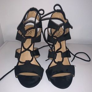 Black heels
